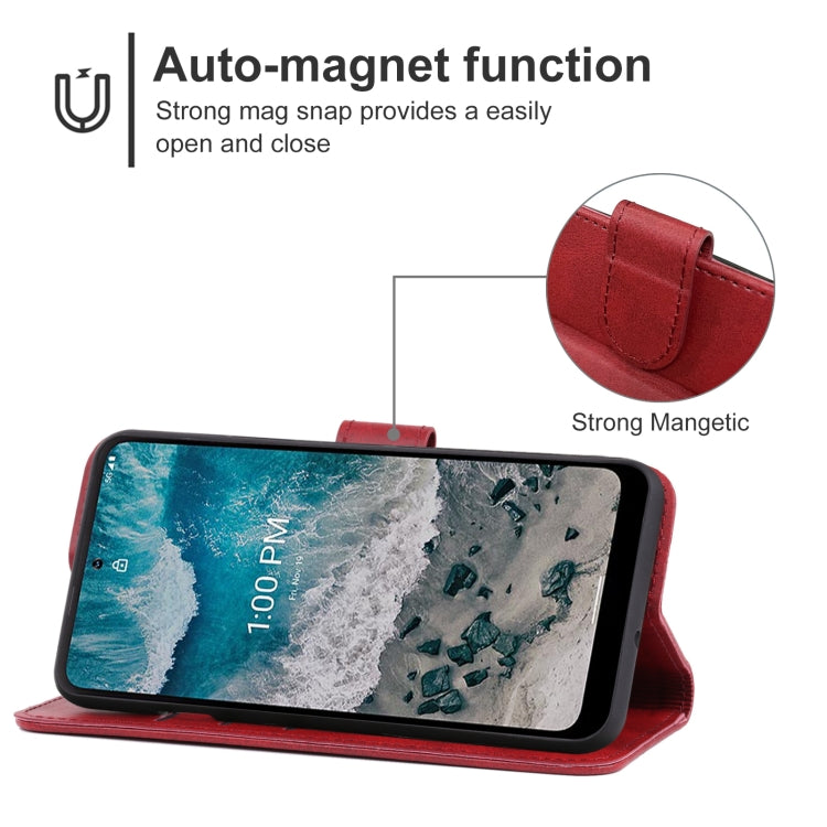 Leather Phone Case For Nokia X100