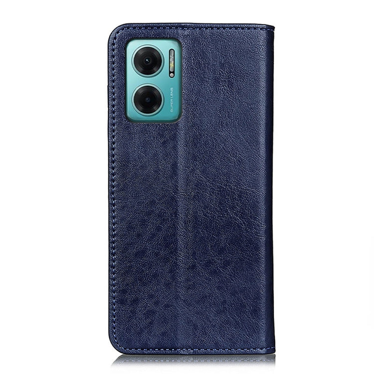 For Xiaomi Redmi Note 11E/Redmi 10 5G 2022 Global/Redmi 10 Prime+ 5G India/Poco M4 5G Global Magnetic Crazy Horse Texture Leather Phone Case