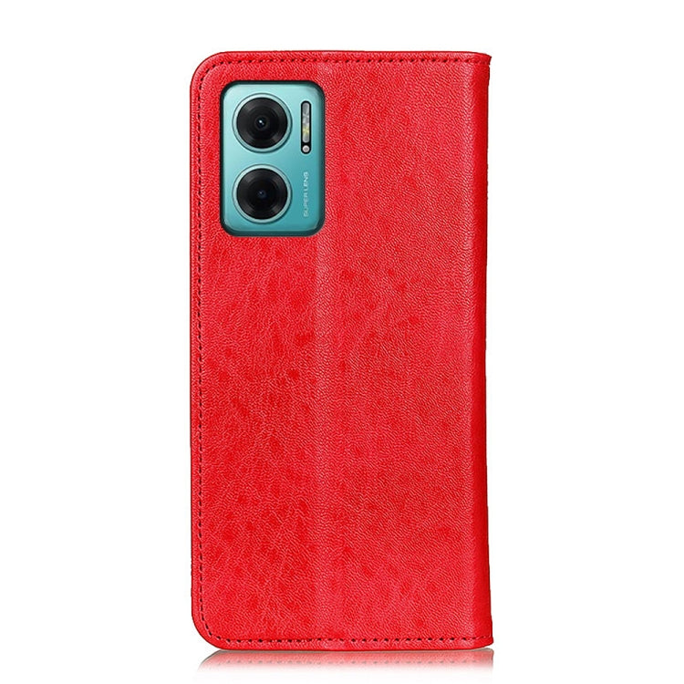 For Xiaomi Redmi Note 11E/Redmi 10 5G 2022 Global/Redmi 10 Prime+ 5G India/Poco M4 5G Global Magnetic Crazy Horse Texture Leather Phone Case