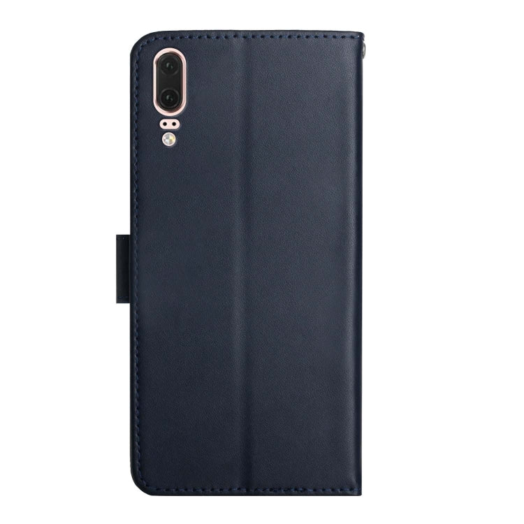 For Huawei P20 Genuine Leather Fingerprint-proof Horizontal Flip Phone Case