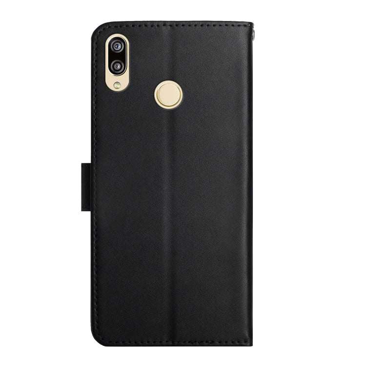 For Huawei P20 Lite Genuine Leather Fingerprint-proof Horizontal Flip Phone Case