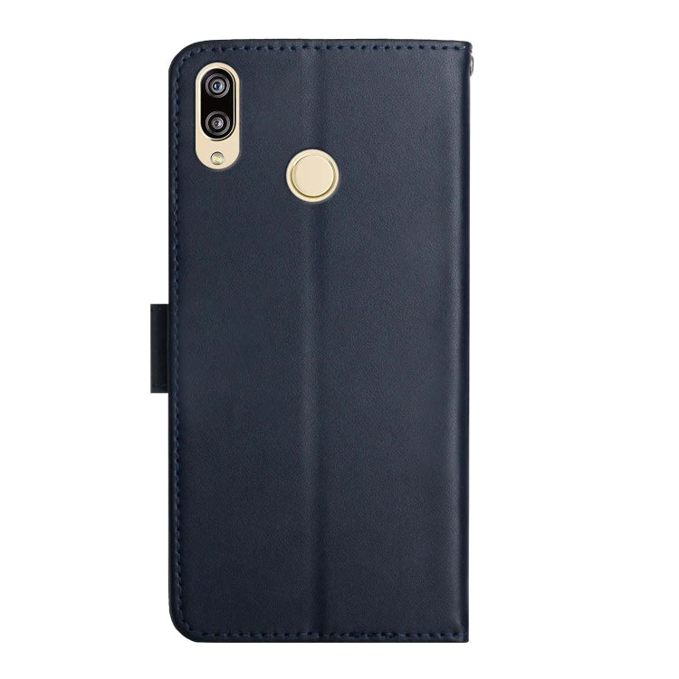 For Huawei P20 Lite Genuine Leather Fingerprint-proof Horizontal Flip Phone Case