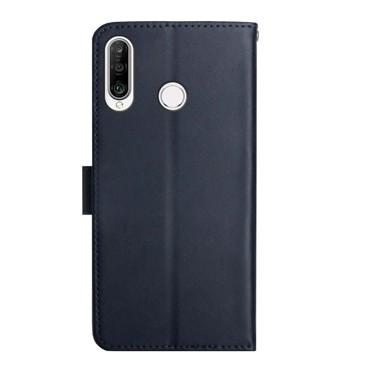 For Huawei P30 Lite Genuine Leather Fingerprint-proof Horizontal Flip Phone Case