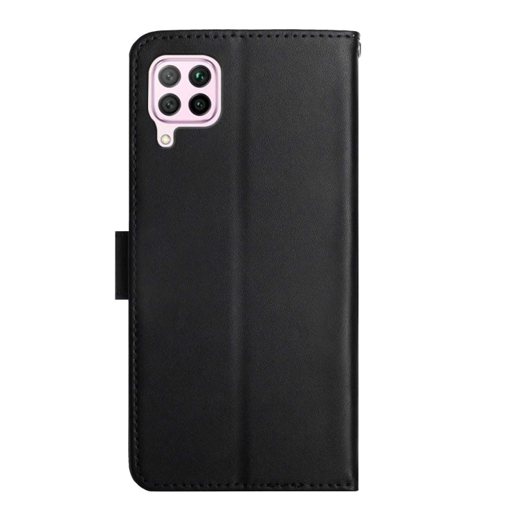 For Huawei P40 Lite Genuine Leather Fingerprint-proof Horizontal Flip Phone Case