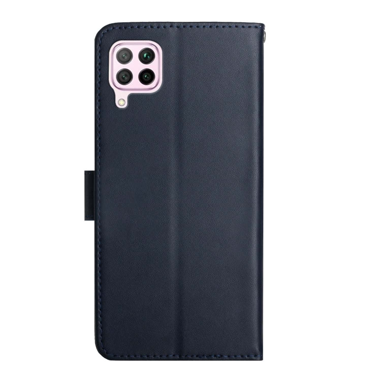 For Huawei P40 Lite Genuine Leather Fingerprint-proof Horizontal Flip Phone Case