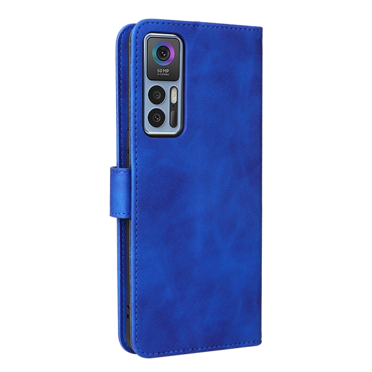 For TCL 30 5G/30+ 5G Skin Feel Magnetic Flip Leather Phone Case