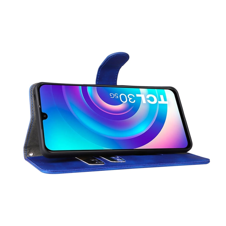 For TCL 30 5G/30+ 5G Skin Feel Magnetic Flip Leather Phone Case