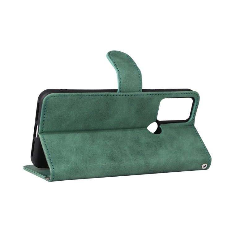 For TCL 30 SE Skin Feel Magnetic Flip Leather Phone Case