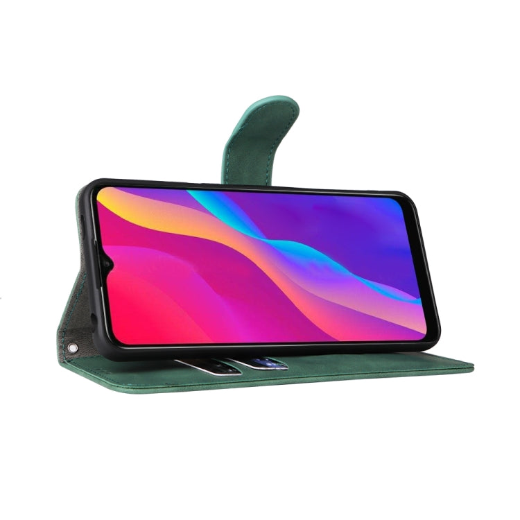 For TCL 30 SE Skin Feel Magnetic Flip Leather Phone Case