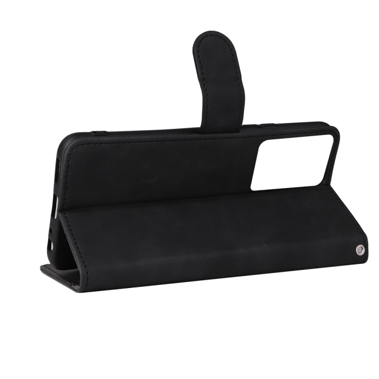 For vivo Y76 5G/Y76S 5G/Y74S Skin Feel Magnetic Flip Leather Phone Case