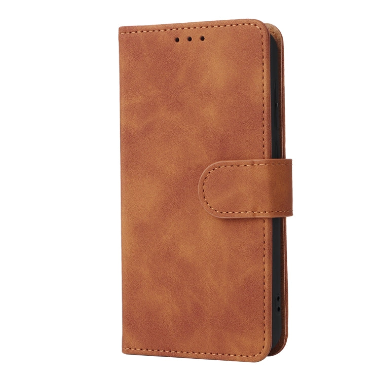 For Wiko Y52 Skin Feel Magnetic Flip Leather Phone Case