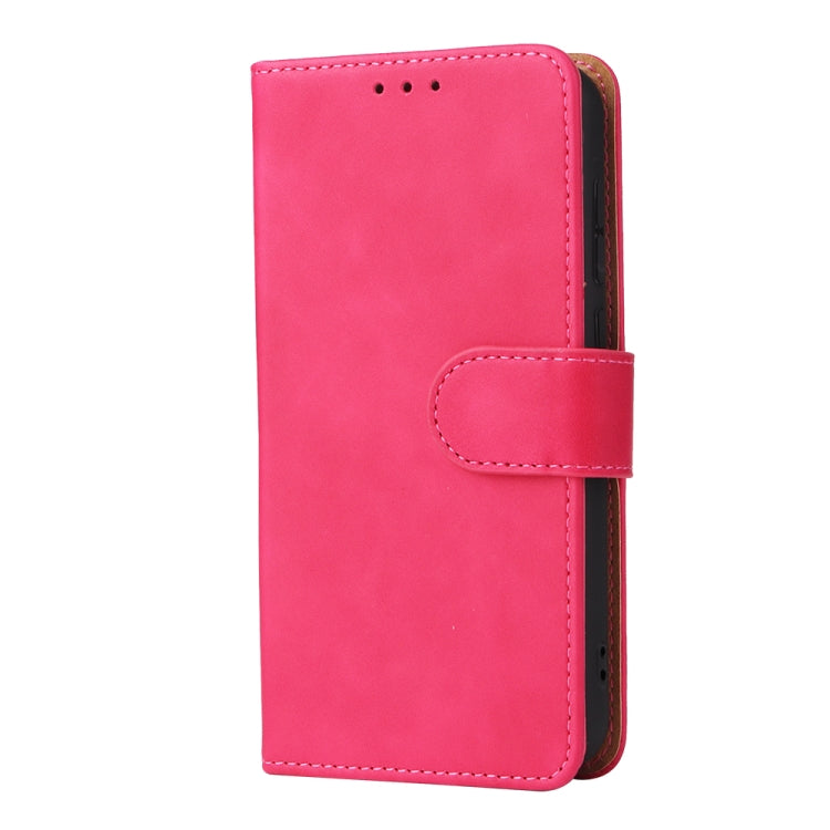 For Wiko Y52 Skin Feel Magnetic Flip Leather Phone Case