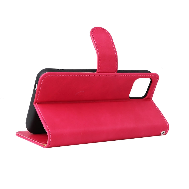 For Wiko Y52 Skin Feel Magnetic Flip Leather Phone Case