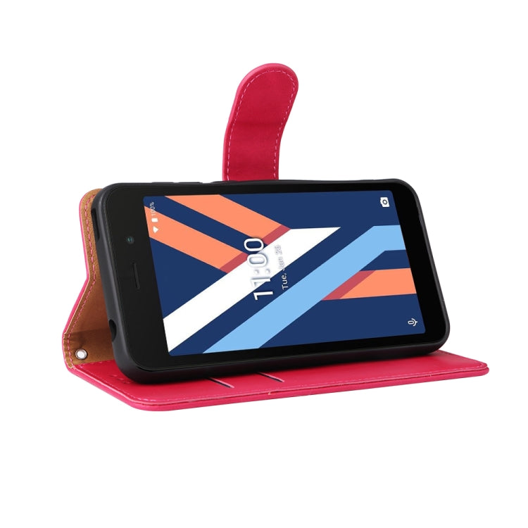 For Wiko Y52 Skin Feel Magnetic Flip Leather Phone Case