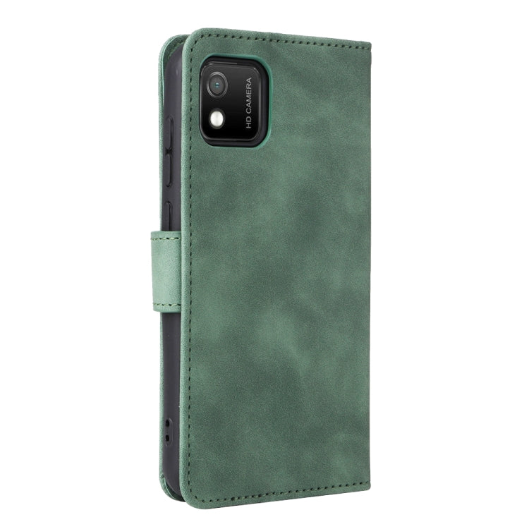 For Wiko Y52 Skin Feel Magnetic Flip Leather Phone Case