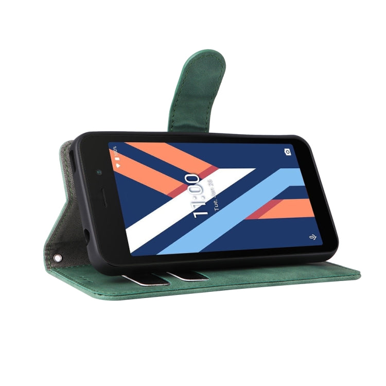 For Wiko Y52 Skin Feel Magnetic Flip Leather Phone Case