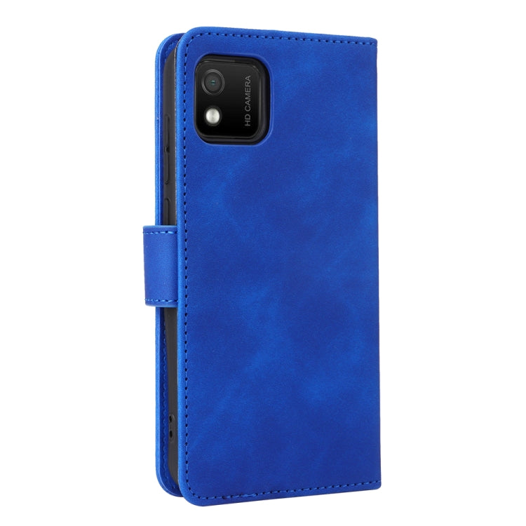 For Wiko Y52 Skin Feel Magnetic Flip Leather Phone Case