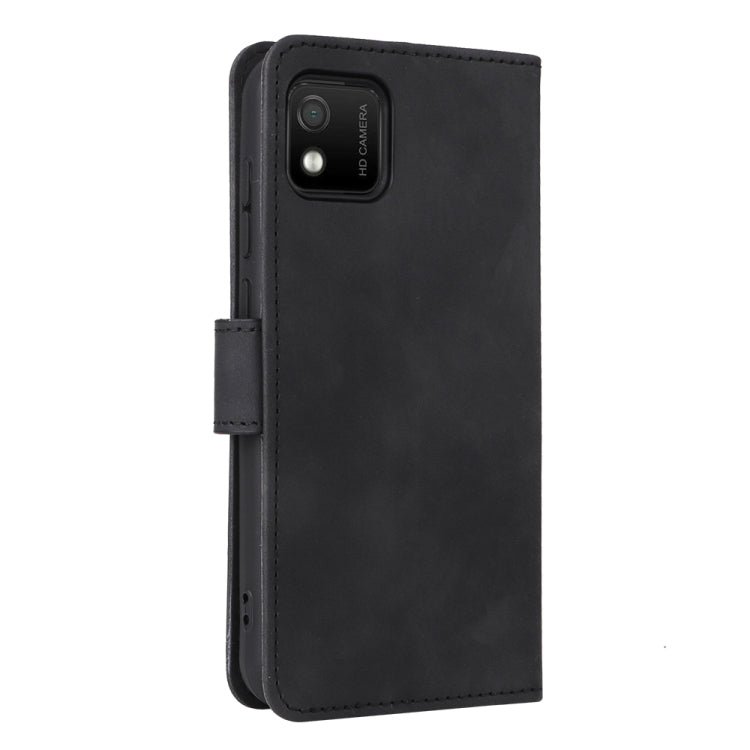 For Wiko Y52 Skin Feel Magnetic Flip Leather Phone Case