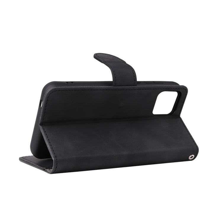 For Wiko Y52 Skin Feel Magnetic Flip Leather Phone Case