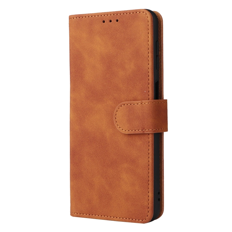 For Samsung Galaxy M23 5G Skin Feel Magnetic Flip Leather Phone Case