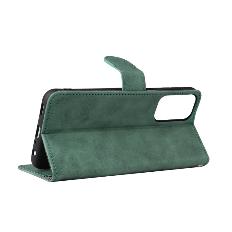 For Samsung Galaxy M23 5G Skin Feel Magnetic Flip Leather Phone Case