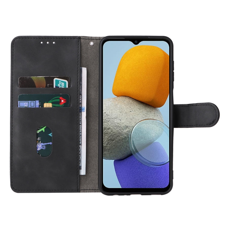 For Samsung Galaxy M23 5G Skin Feel Magnetic Flip Leather Phone Case