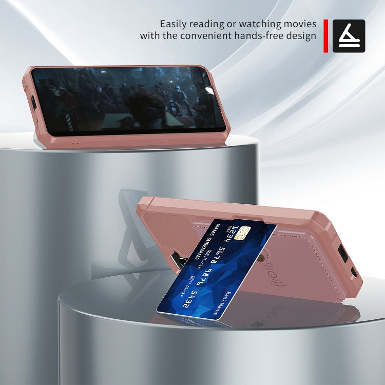 For Samsung Galaxy S21+ 5G Magnetic Wallet Card Bag Leather Phone Case