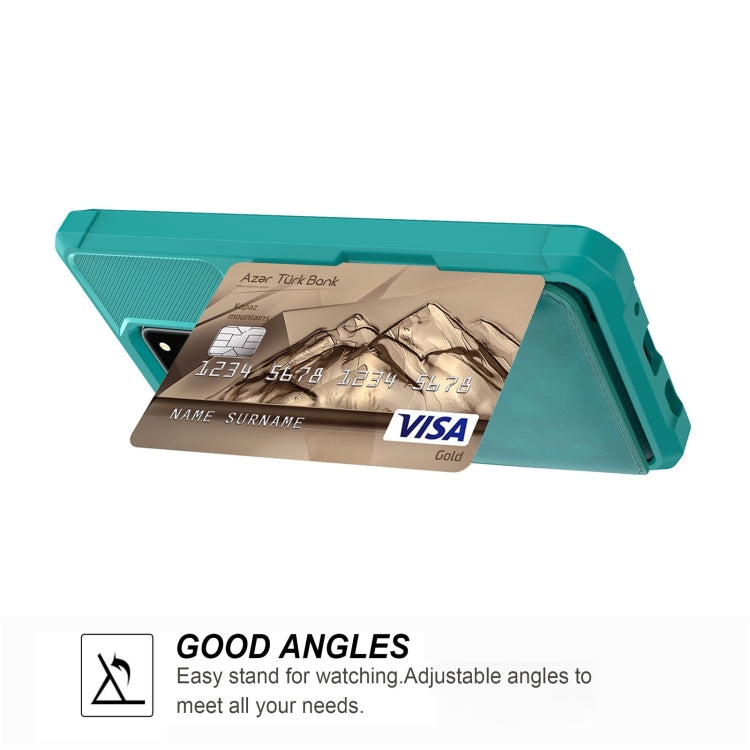 For Samsung Galaxy S20+ Magnetic Wallet Card Bag Leather Phone Case