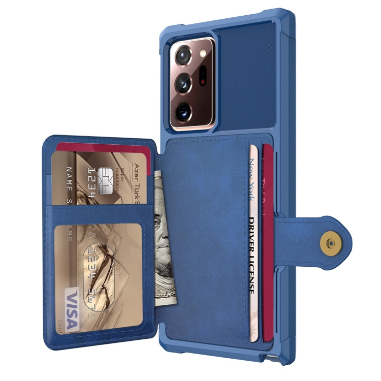 For Samsung Galaxy Note20 Ultra Magnetic Wallet Card Bag Leather Phone Case