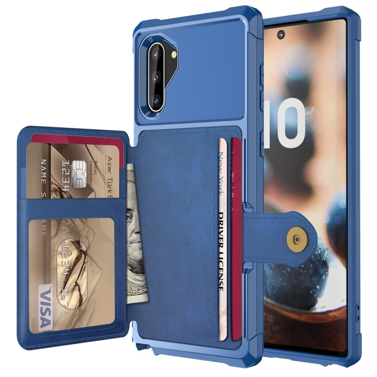 For Samsung Galaxy Note10 Magnetic Wallet Card Bag Leather Phone Case