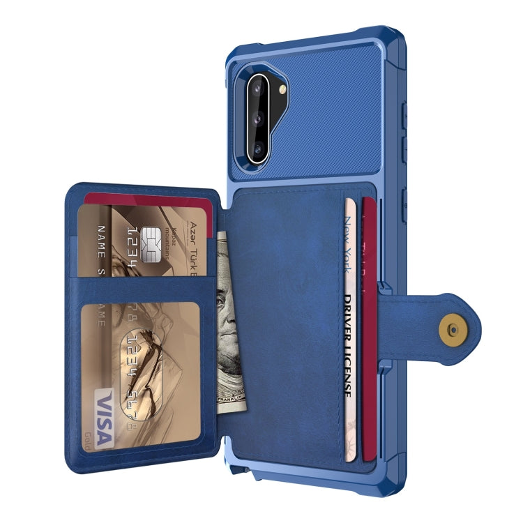 For Samsung Galaxy Note10 Magnetic Wallet Card Bag Leather Phone Case
