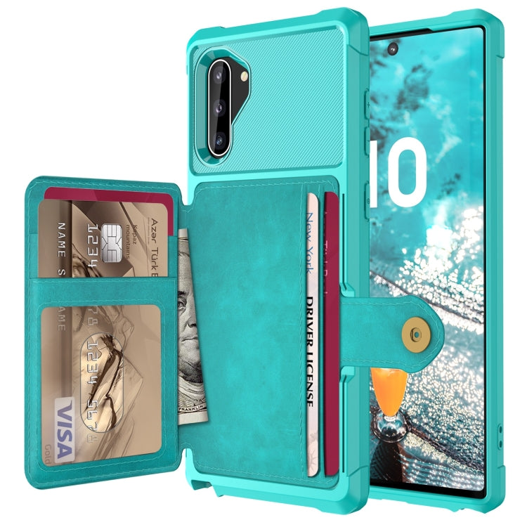 For Samsung Galaxy Note10 Magnetic Wallet Card Bag Leather Phone Case