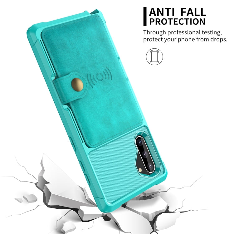 For Samsung Galaxy Note10 Magnetic Wallet Card Bag Leather Phone Case