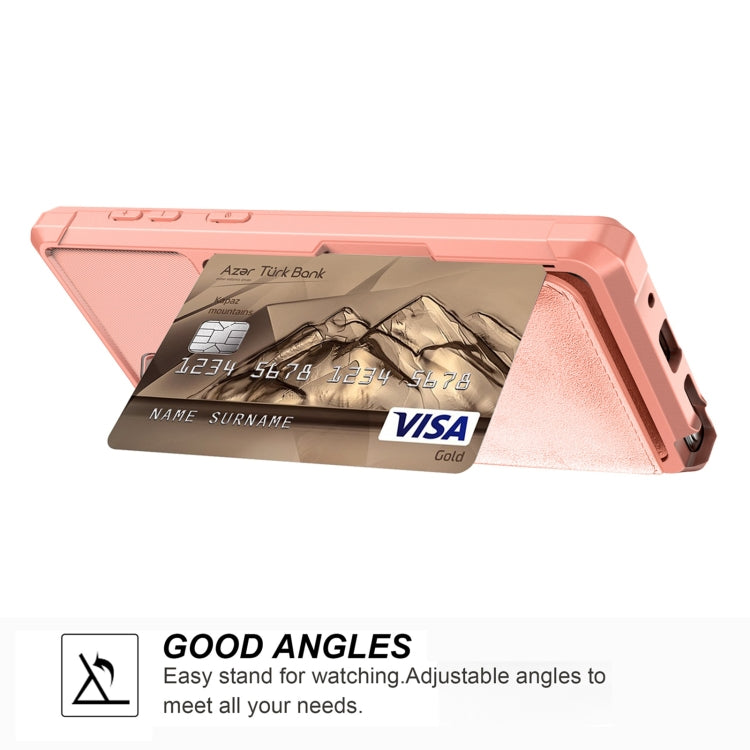 For Samsung Galaxy Note10+ Magnetic Wallet Card Bag Leather Phone Case