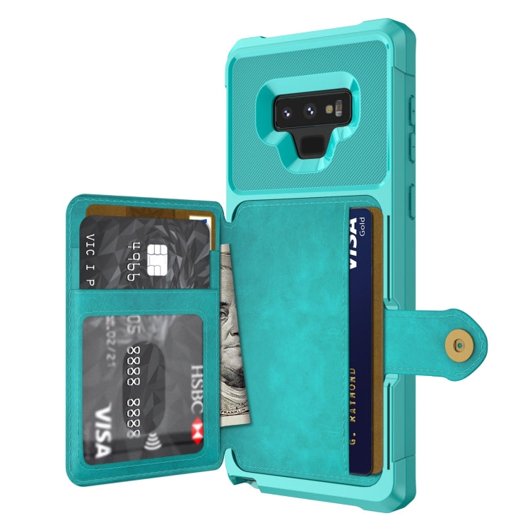 For Samsung Galaxy Note9 Magnetic Wallet Card Bag Leather Phone Case