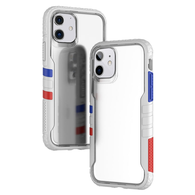 For iPhone 11 TGVIS Ultimate Series Multi-coloured Block Shockproof Protective Case