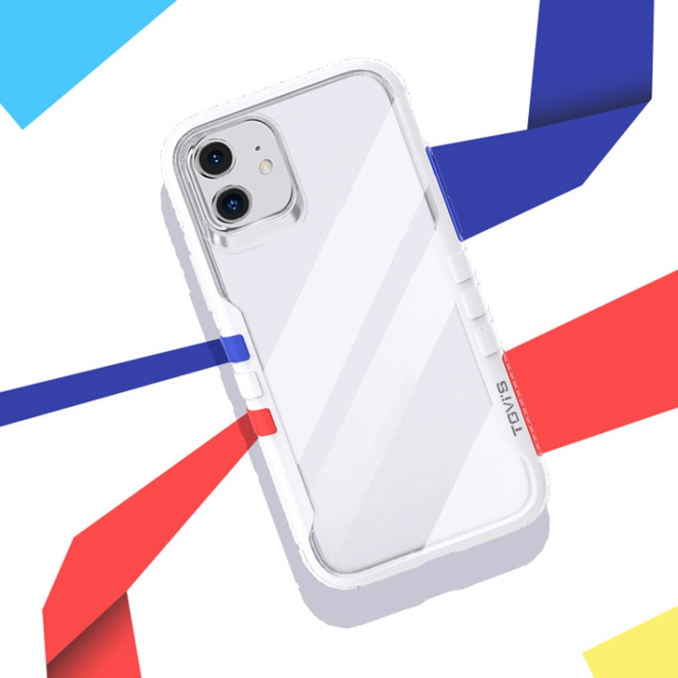 For iPhone 11 TGVIS Ultimate Series Multi-coloured Block Shockproof Protective Case