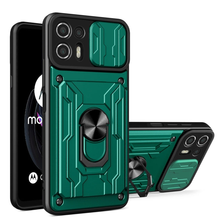 For Motorola Edge 20 Lite Sliding Camshield Card Phone Case