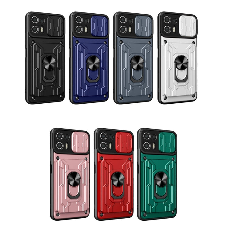For Motorola Edge 20 Lite Sliding Camshield Card Phone Case