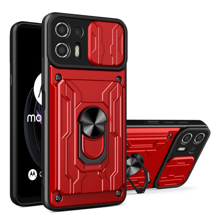 For Motorola Edge 20 Lite Sliding Camshield Card Phone Case