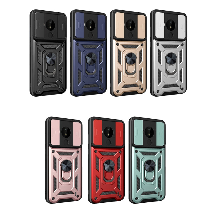 For Nokia C30 Sliding Camera Cover Design TPU+PC Phone Case