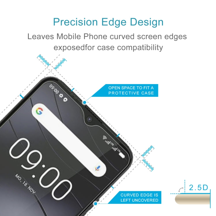 10 PCS 0.26mm 9H 2.5D Tempered Glass Film For Gigaset GS4