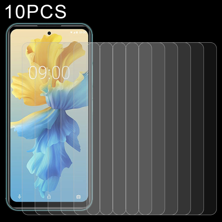 10 PCS 0.26mm 9H 2.5D Tempered Glass Film For Infinix Hot 11 2022
