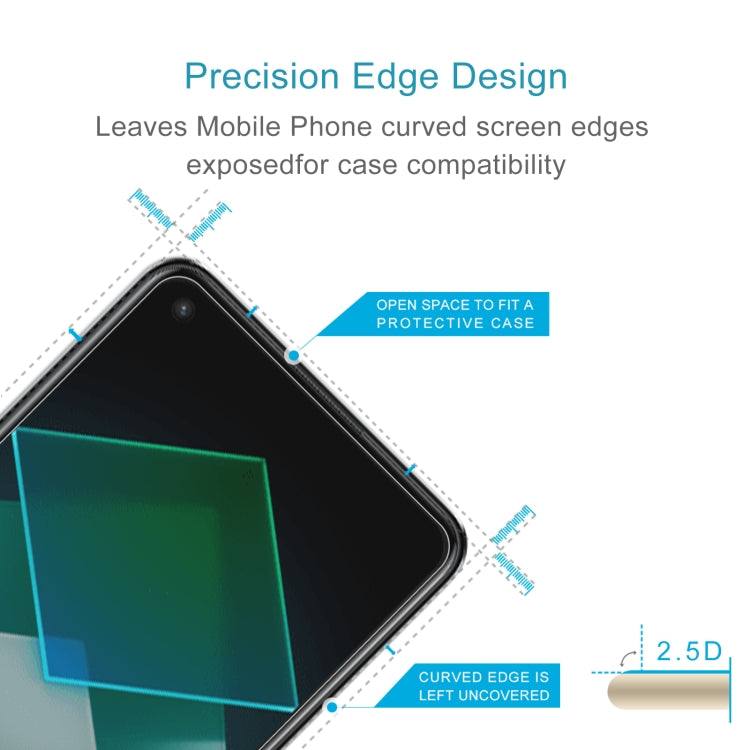 0.26mm 9H 2.5D Tempered Glass Film For OPPO K10 Pro