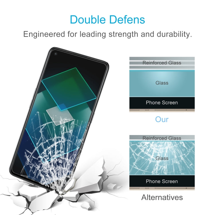 10 PCS 0.26mm 9H 2.5D Tempered Glass Film For OPPO K10 Pro