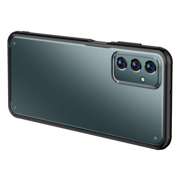 For Samsung Galaxy M23 / F23 Four-corner Shockproof TPU + PC Protective Case(Black)