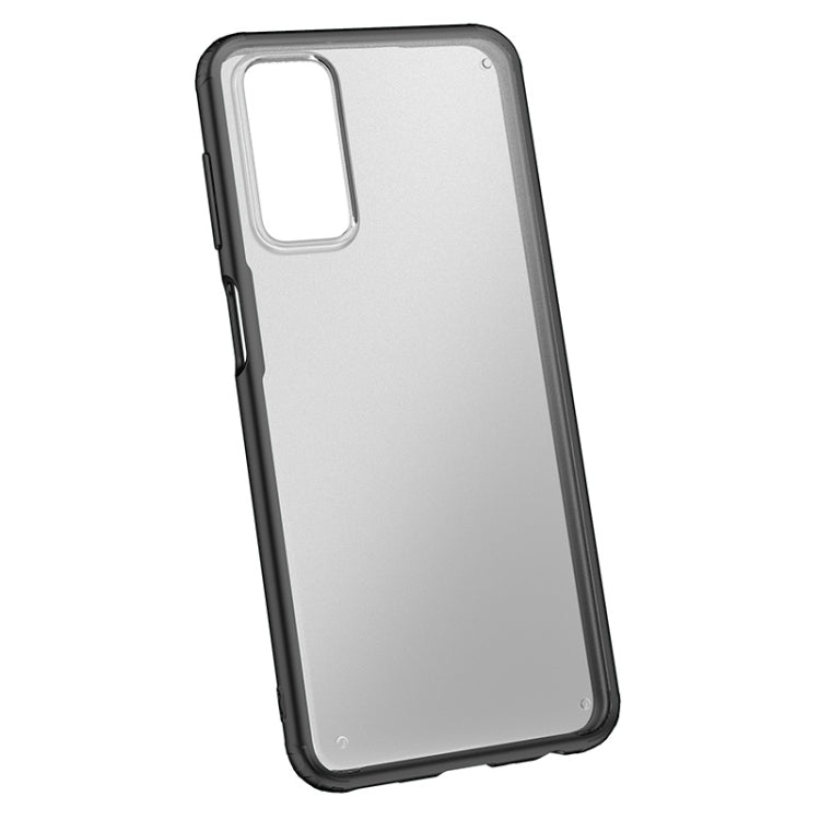 For Samsung Galaxy M23 / F23 Four-corner Shockproof TPU + PC Protective Case(Black)