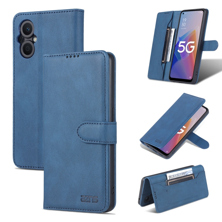 For OPPO A96 5G / Reno7 Z 5G AZNS Dream II Skin Feel Horizontal Flip Leather Case