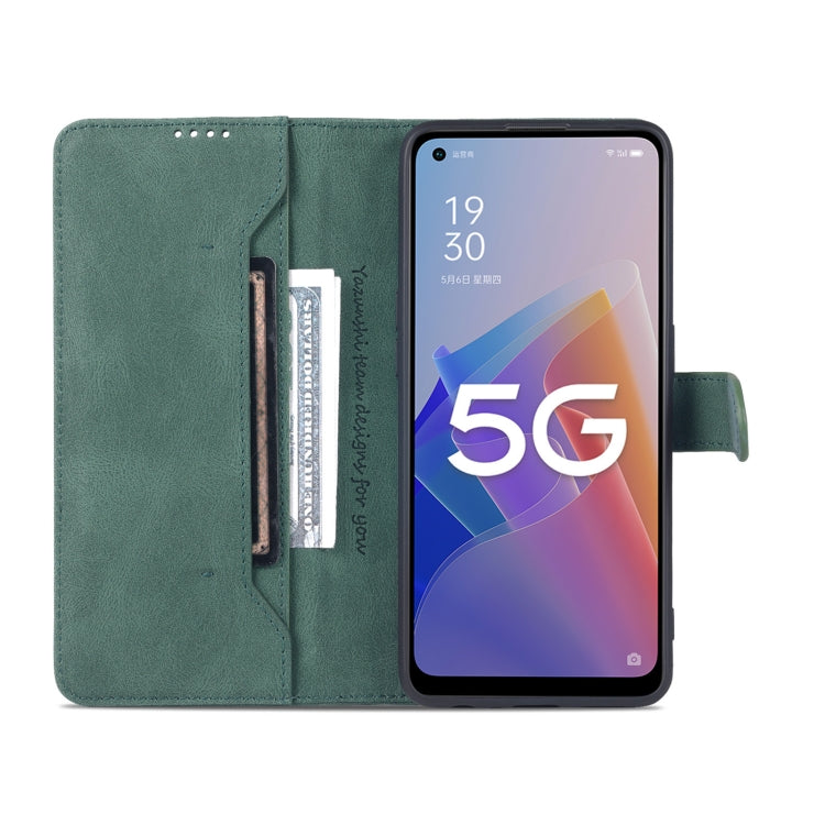 For OPPO A96 5G / Reno7 Z 5G AZNS Dream II Skin Feel Horizontal Flip Leather Case