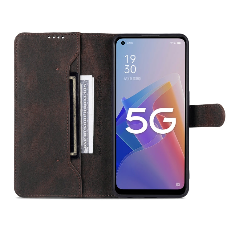 For OPPO A96 5G / Reno7 Z 5G AZNS Dream II Skin Feel Horizontal Flip Leather Case